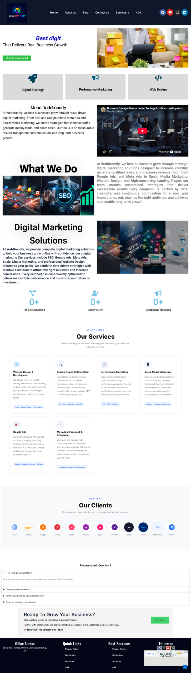 website designer in delhi