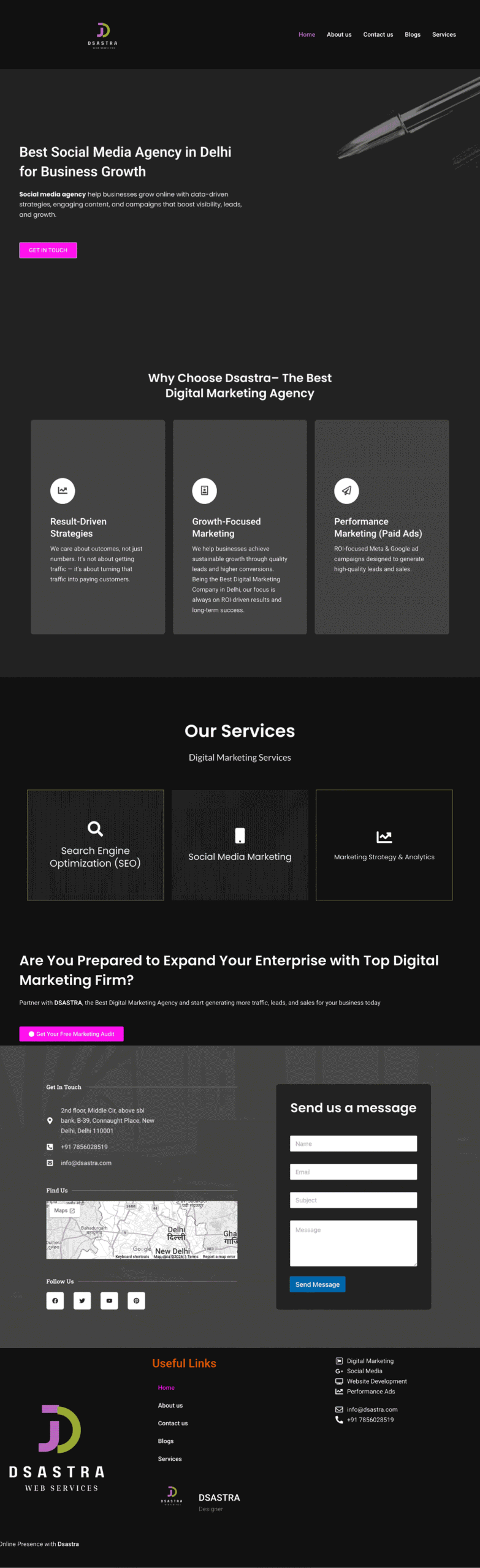 website designer in delhi